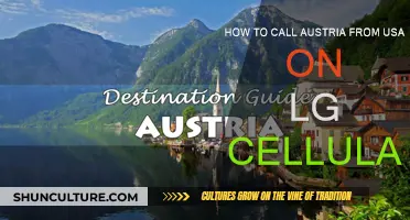 A Guide to Calling Austria from USA on LG Cellular