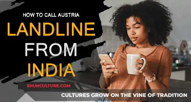 A Comprehensive Guide: Calling Austria Landlines from India