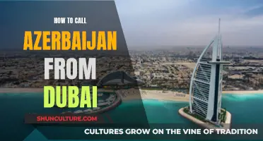 A Guide to Calling Azerbaijan from Dubai