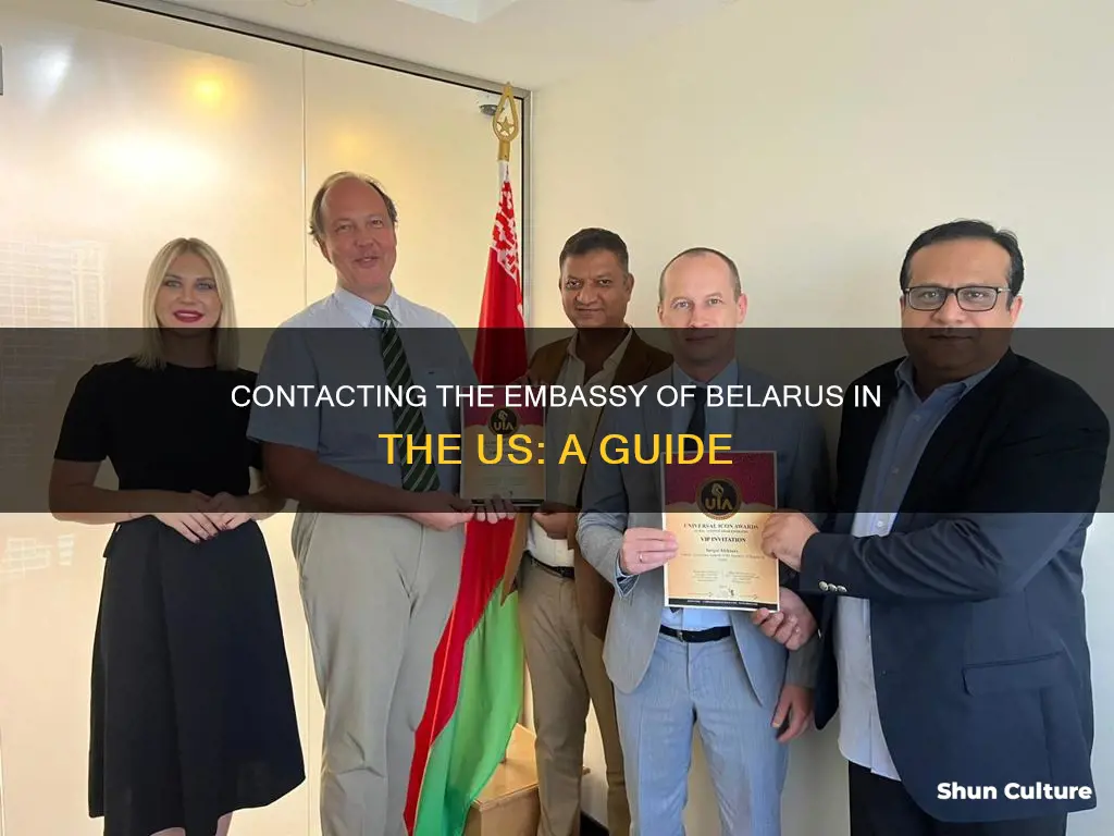 how to call belarus embassy us