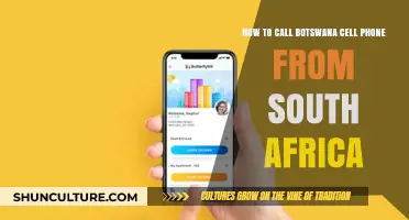 Calling Botswana from South Africa: A Simple Guide to Dialing Cell Phones