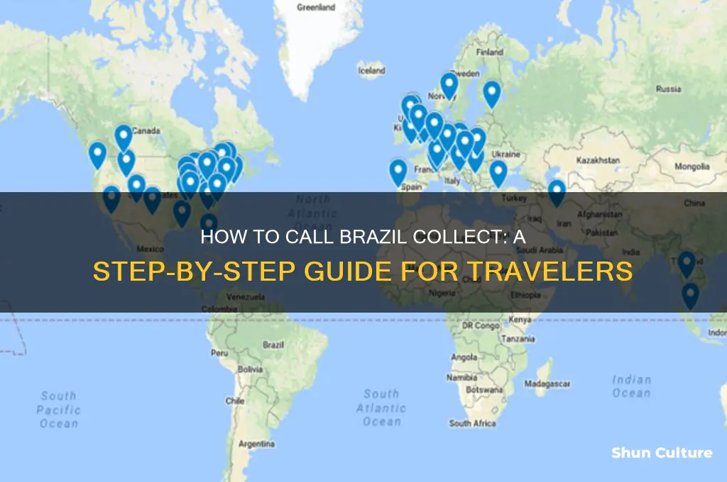 how to call brazil collect