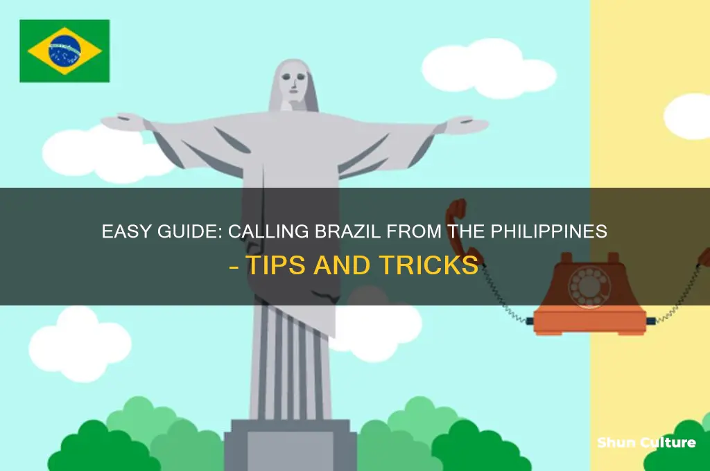 how to call brazil from philippines