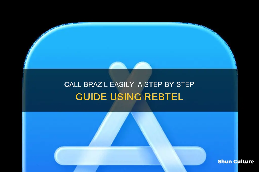 how to call brazil with rebtel
