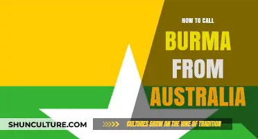 Connecting Across Continents: How to Call Burma from Australia