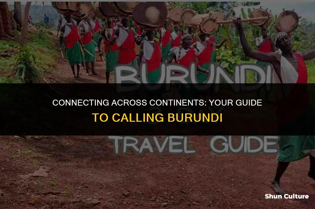 how to call burundi