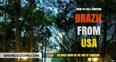 How to Call Curitiba, Brazil from the USA: A Simple Guide