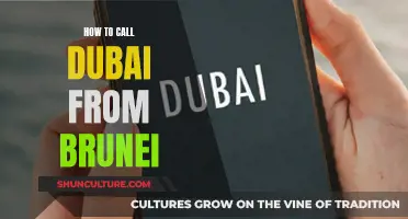 International Calling: Dialing Dubai from Brunei