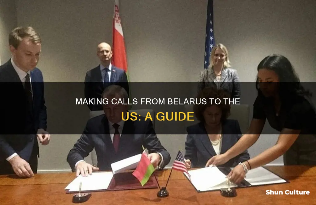 how to call grom belarus to us