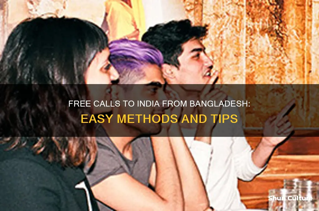 how to call india from bangladesh free