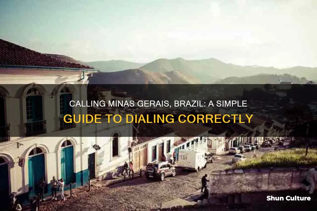 how to call minas gerais brazil