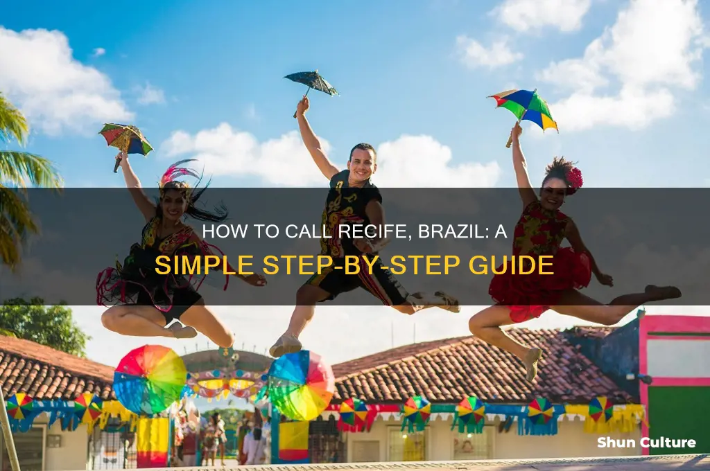 how to call recife brazil