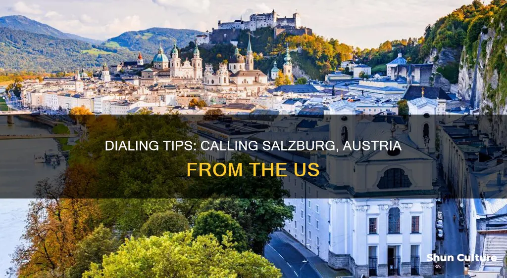 how to call salzburg austria from us