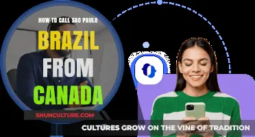Calling São Paulo, Brazil from Canada: A Step-by-Step Guide
