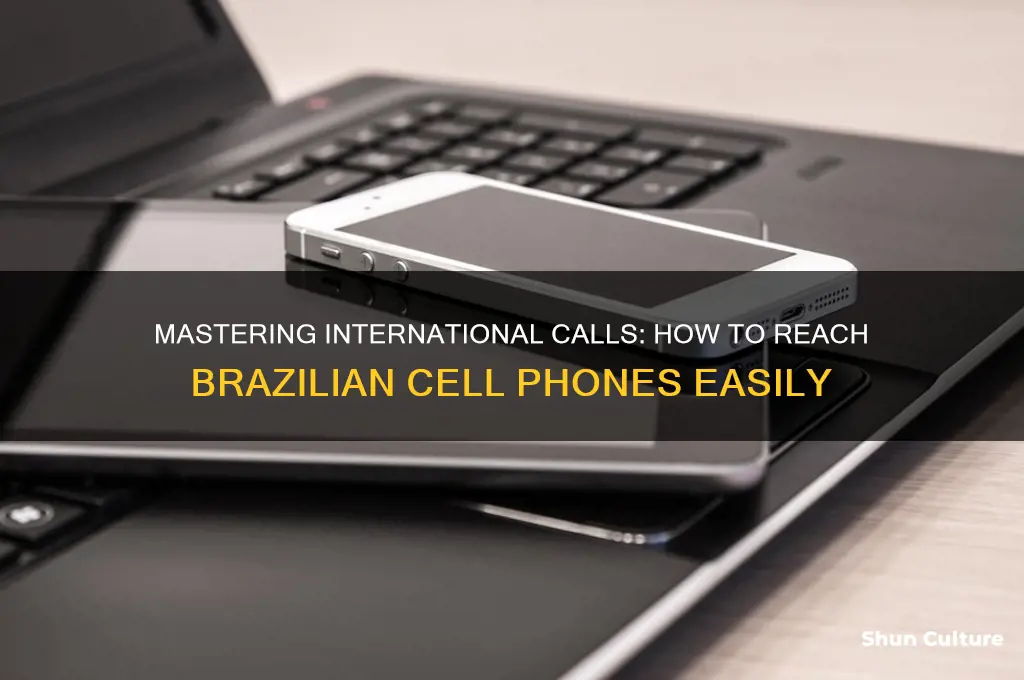 how to call to a cell in brazil