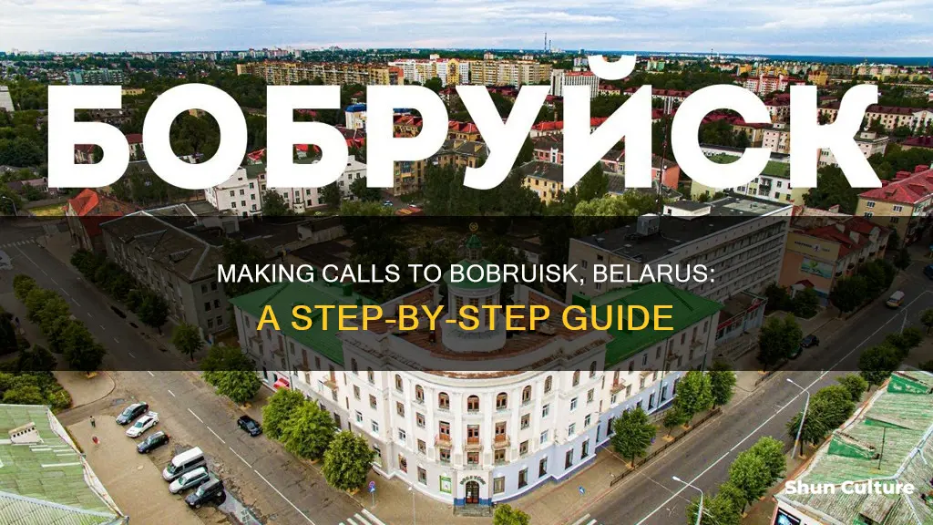 how to call to belarus bobruisk