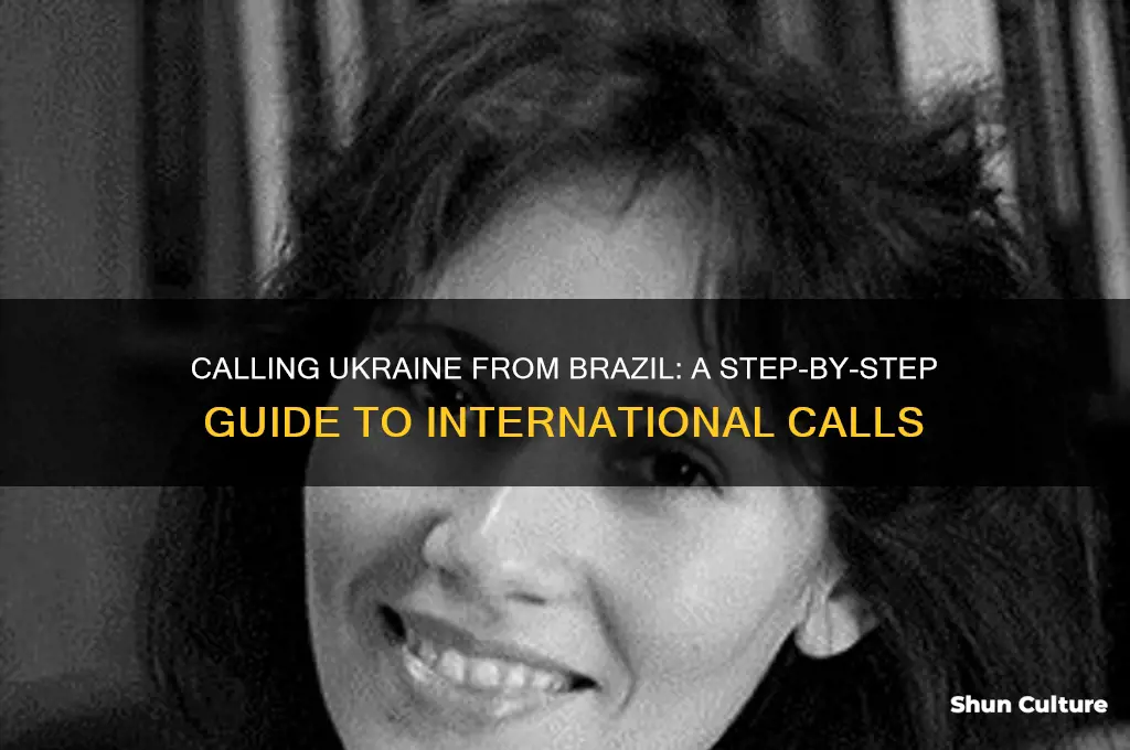 how to call ukraine from brazil