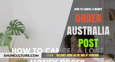 Canceling Money Orders: Australia Post Guide