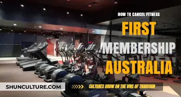 Cancel Fitness First Membership in Australia: A Step-by-Step Guide