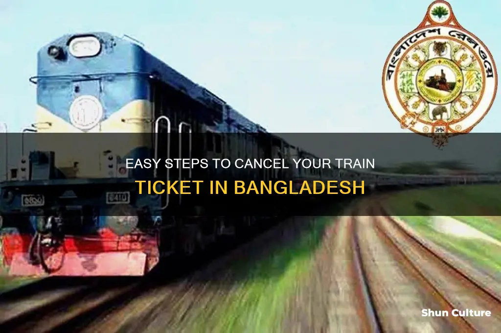 how to cancel train ticket in bangladesh
