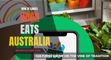 Canceling Uber Eats in Australia: A Step-by-Step Guide