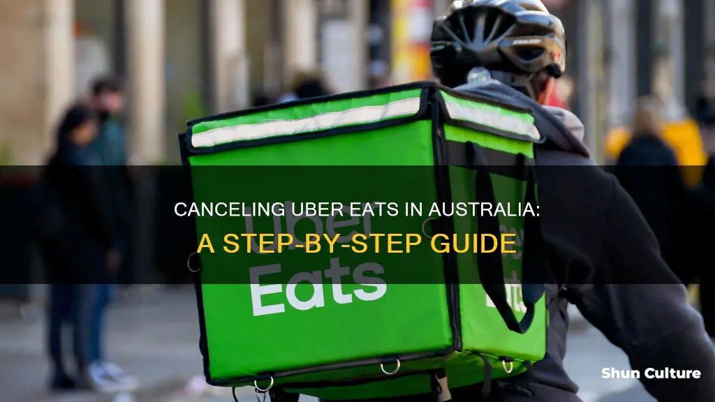 how to cancel uber eats australia