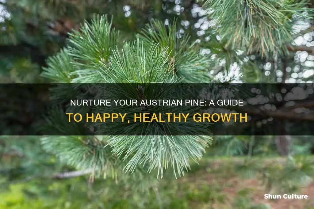 how to care for austrian pine