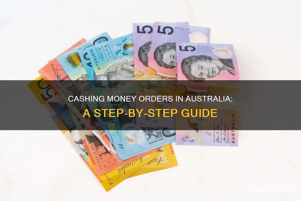 how to cash a money order australia