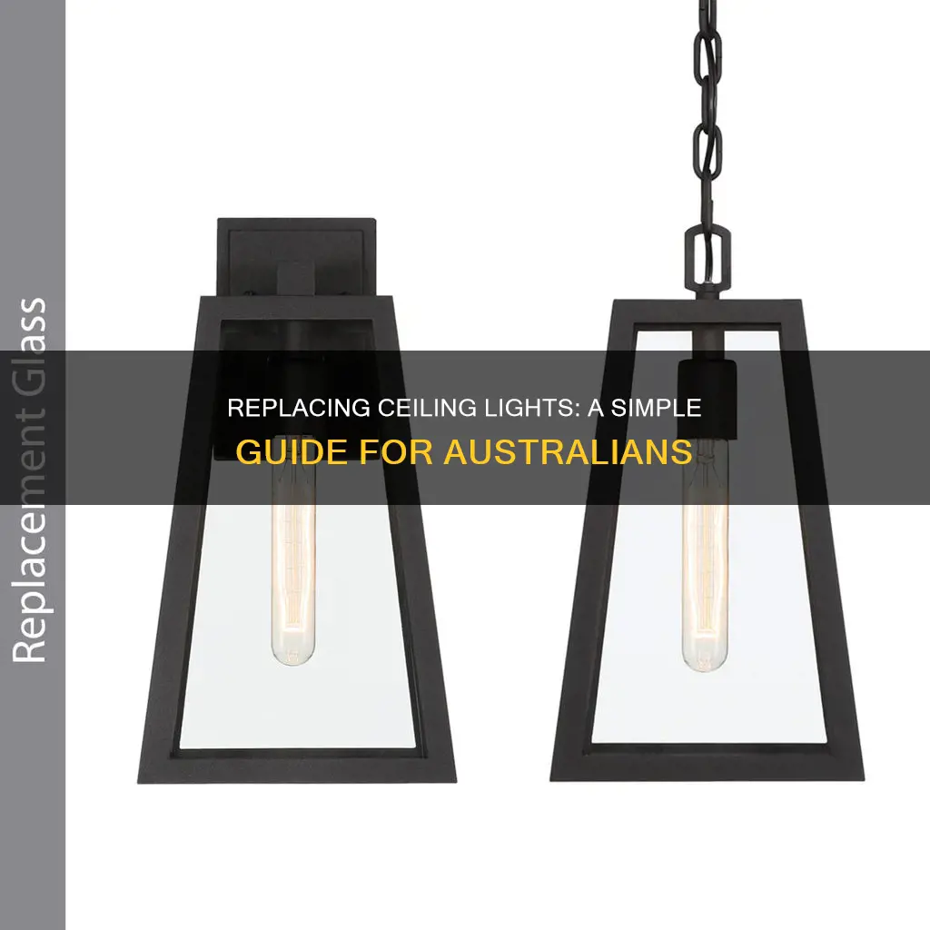 how to change a ceiling light fixture australia