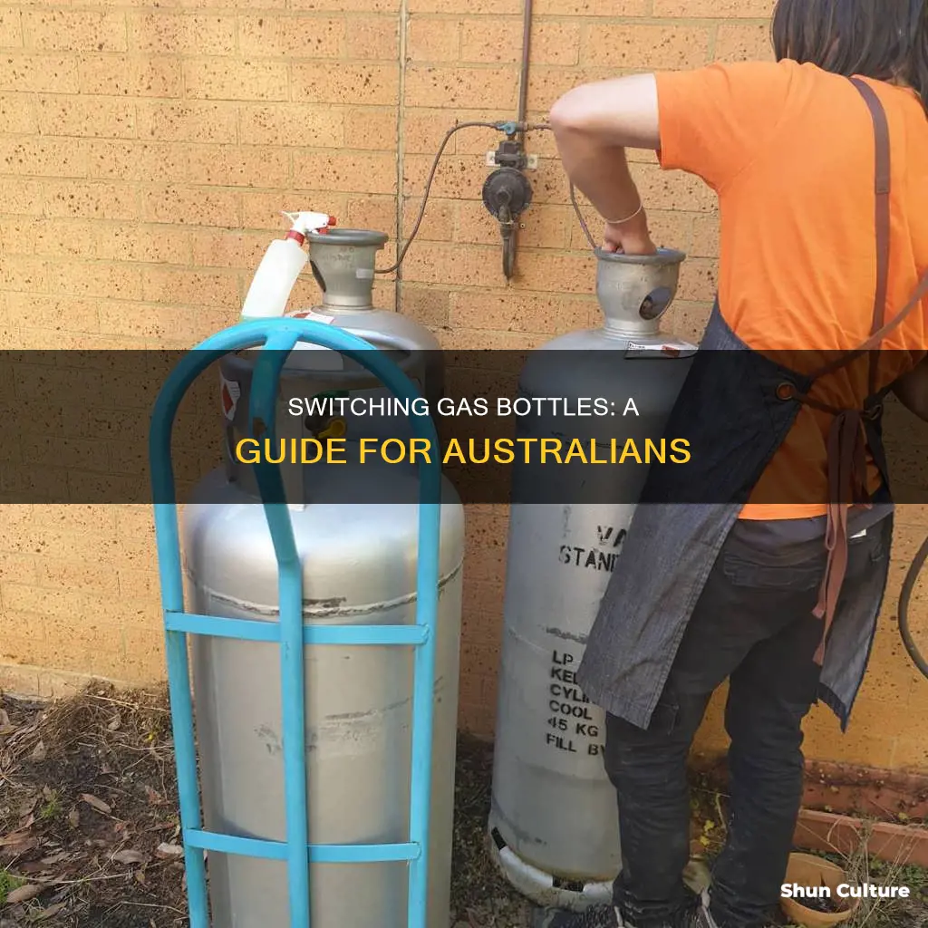 how to change a gas bottle australia