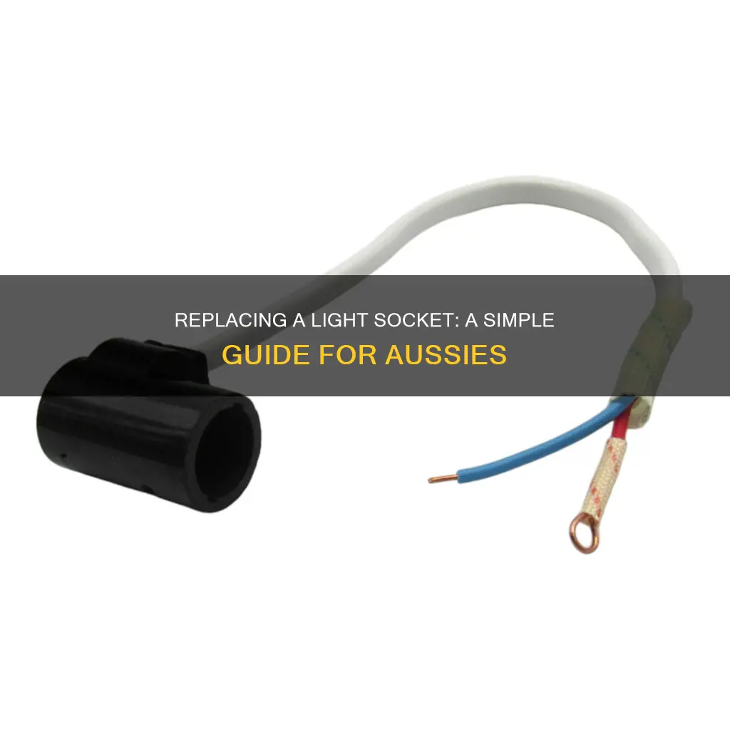 how to change a light socket australia