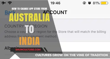 Switching App Store Regions: Australia to India
