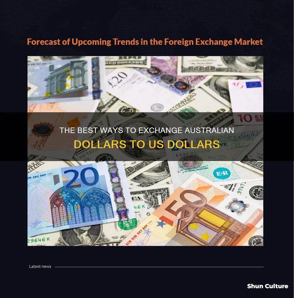 how to change australian dollars to us dollars