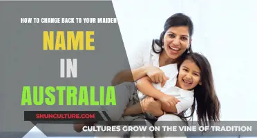 Reclaiming Your Maiden Name: A Guide for Australian Women