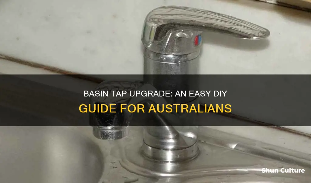 how to change basin taps australia