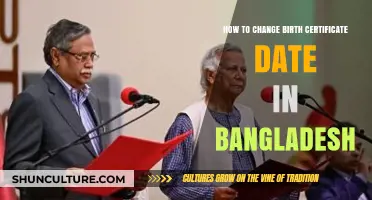 Changing Birth Certificate Date in Bangladesh: A Step-by-Step Guide