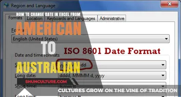 Converting American to Australian Dates in Excel