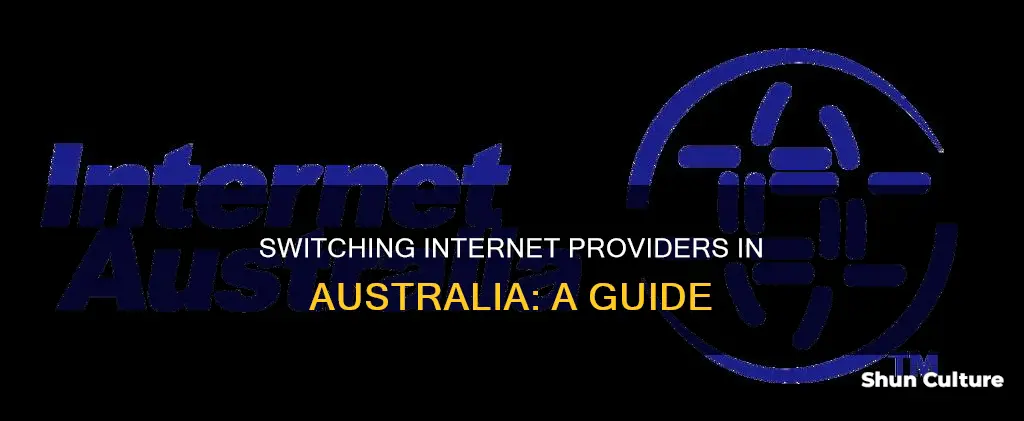 how to change internet provider australia