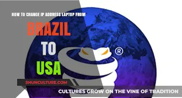 Change Your Laptop's IP Address from Brazil to USA Easily