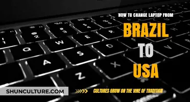 Switching Your Laptop Settings: Brazil to USA Made Easy