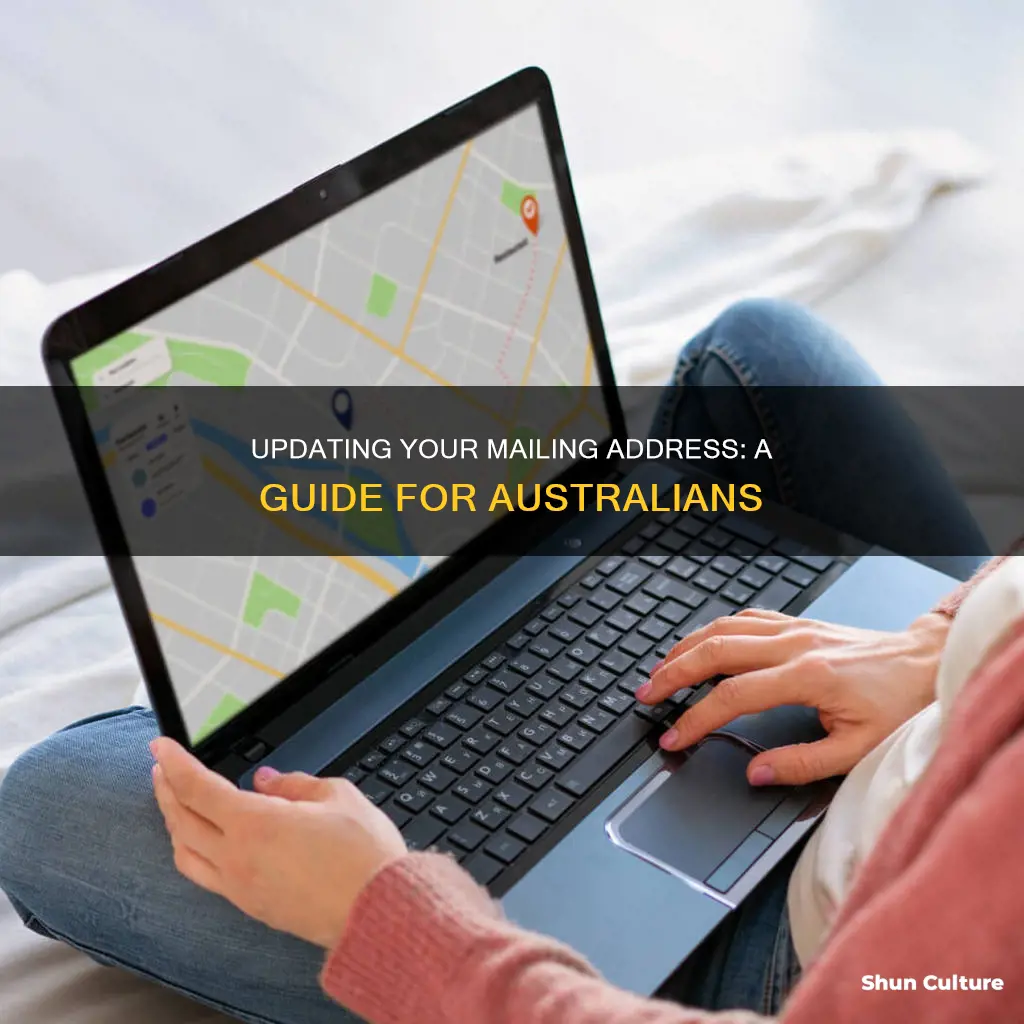 how to change mailing address australia