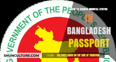 Changing Marital Status in Your Bangladesh Passport: A Step-by-Step Guide