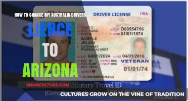 Switching Your Australian License to Arizona: The Process