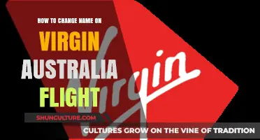 Easy Name Change on Virgin Australia Flights