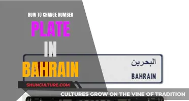 Bahrain Number Plate Change: A Simple Guide to Follow