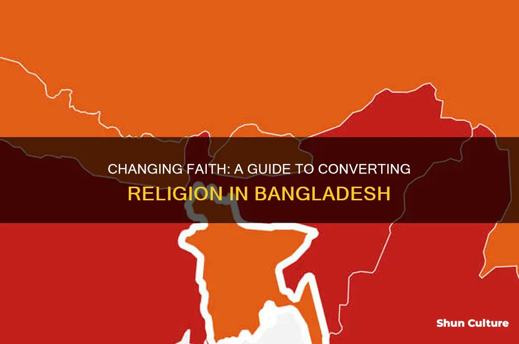 how to change religion in bangladesh