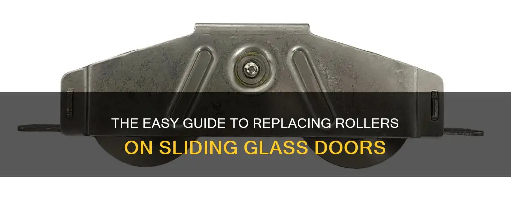 how to change rollers on sliding glass door australia