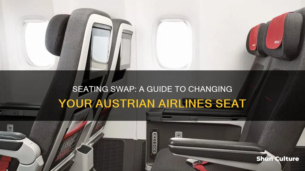 how to change seat on austrian airlines