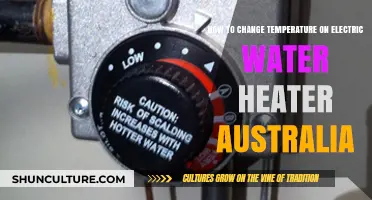 Adjusting Your Electric Water Heater Temperature: An Australian Guide