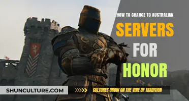 Honour's Guide: Switching to Australian Servers
